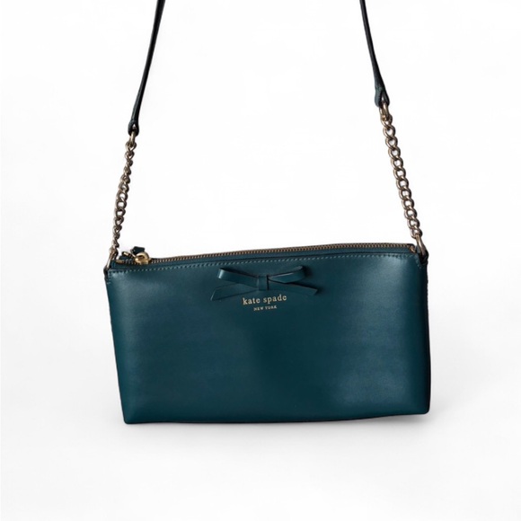 Kate Spade Crossbody with Gold Chain Trim - Picture 2 of 4